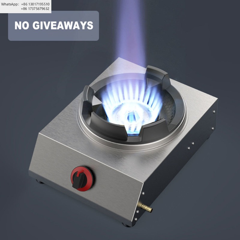 Commercial Kitchen Stove - เตาแก๊สแบบตั้งโต๊ะ เตาแก๊สเดี่ยว เตาแก๊สสแตนเลสสำหรับใช้ในครัวเรือน เตาแก๊สเชิงพาณิชย์ เตาแก๊สแบบตั้งพื้น