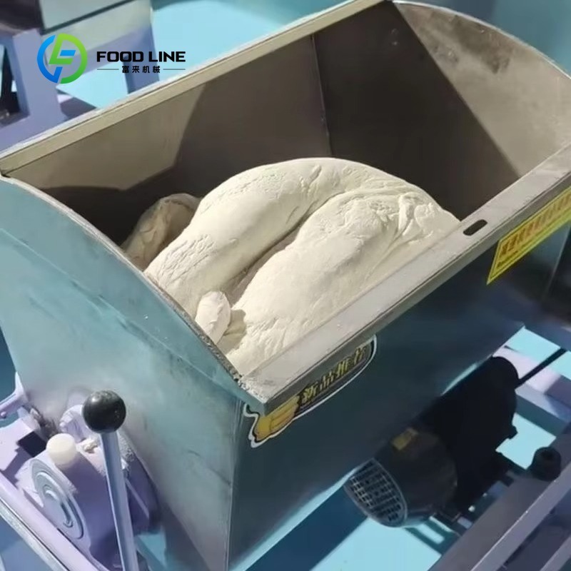 Dough Mixer Machine - เครื่องผสมแป้งอุตสาหกรรมขนาดใหญ่แบบกำหนดเองได้ 220V เครื่องนวดแป้งอัตโนมัติ สแตนเลส สำหรับโรงงานผลิตอาหาร