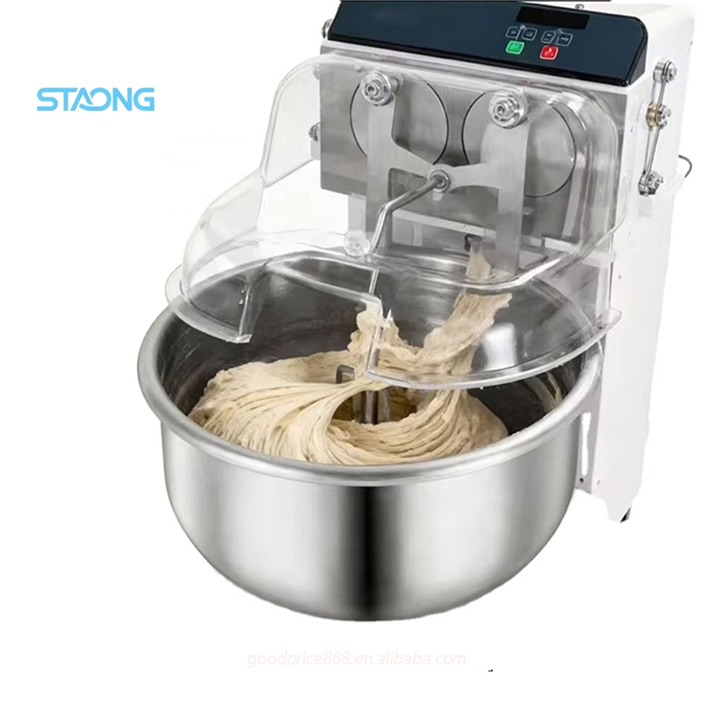 Dough Mixer Machine - เครื่องผสมแป้งแบบมืออาชีพ แขนคู่ ขนาด 5 กก. สำหรับใช้งานบนโต๊ะ
