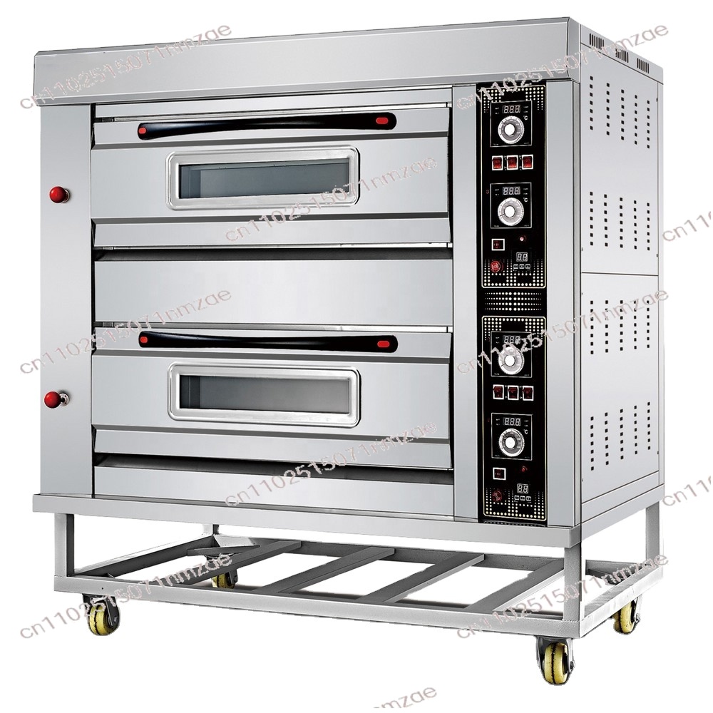 Commercial Kitchen Store - เตาอบขนมปังและบิสกิตแบบมืออาชีพใช้เตาอบเชิงพาณิชย์แบบใช้แก๊ส สำหรับร้านขายอาหารและครัว