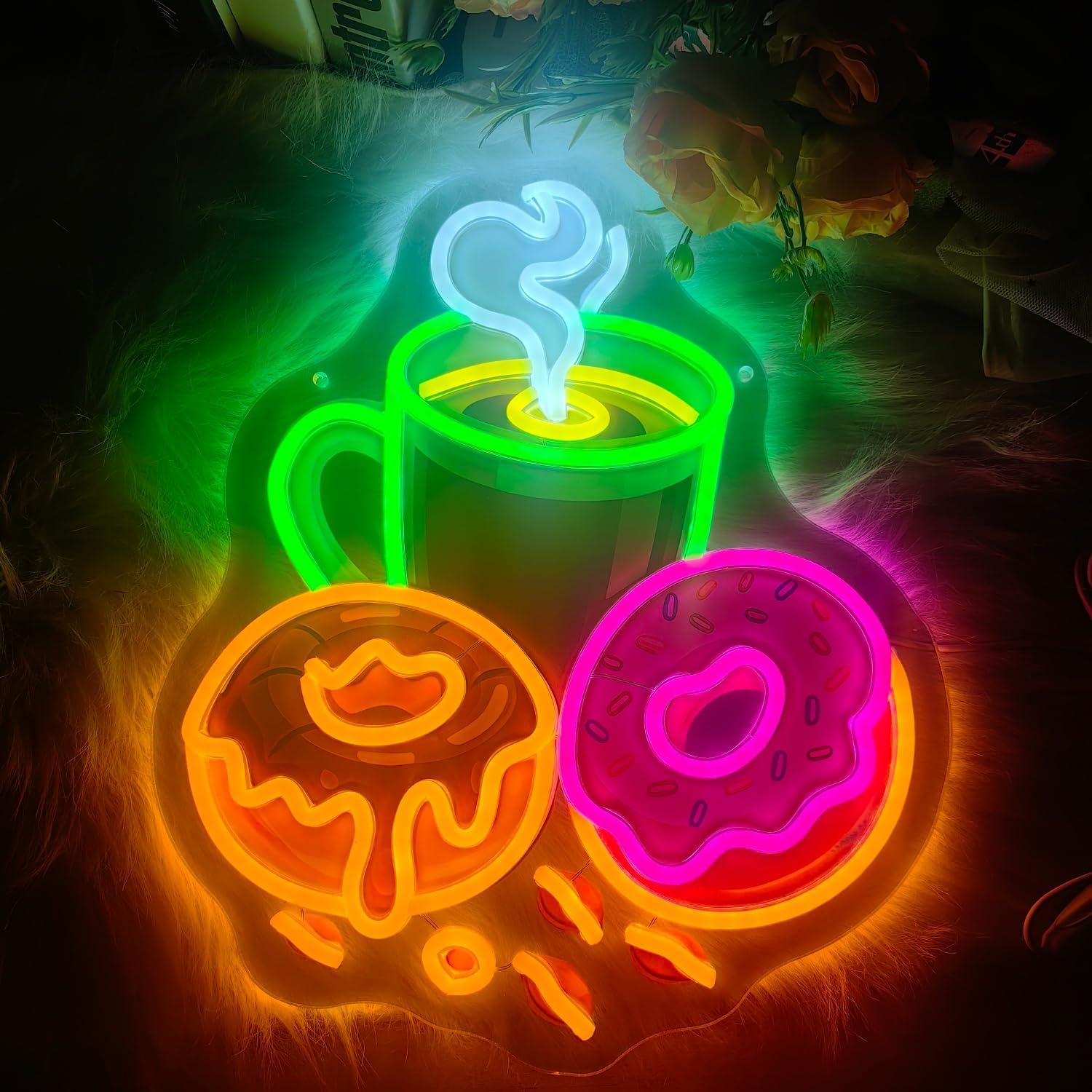 ป้ายไฟนีออนรูปโดนัท ใช้พลังงาน - Commercial Kitchen Light บทวิจารณ์และราคา