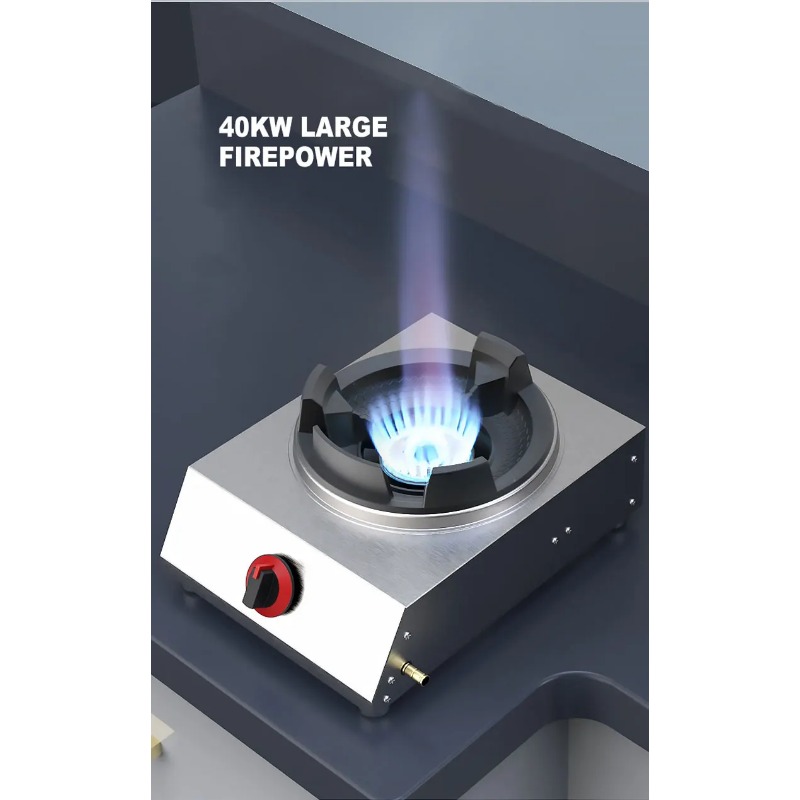 เตาแก๊สแบบตั้งโต๊ะ เตาแก๊สเดี่ - Commercial Kitchen Stove บทวิจารณ์และราคา