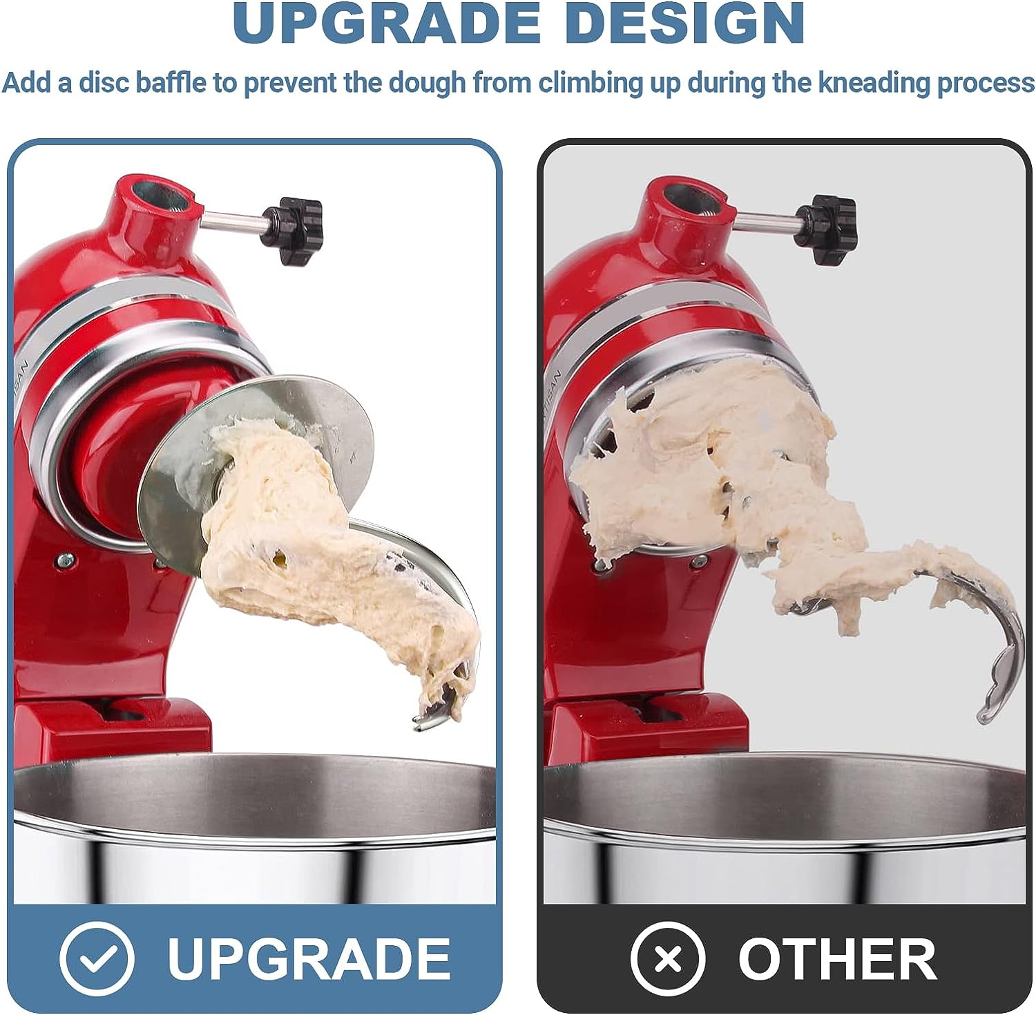 ตะขอยึดแป้งแบบเกลียวสำหรับใช้ก - Commercial Kitchenaid บทวิจารณ์และราคา