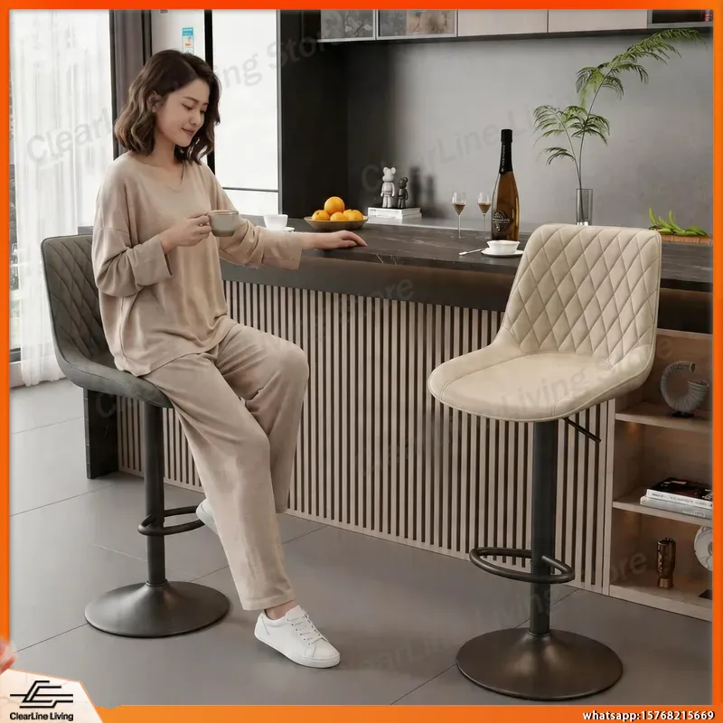 เก้าอี้บาร์ปรับระดับความสูงได้ - Commercial Kitchen Light บทวิจารณ์และราคา