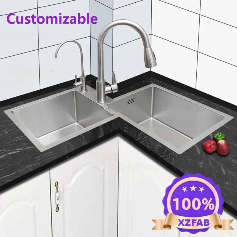 สินค้าจากโรงงานโดยตรง 2026 เฟอ - Commercial Kitchen Double Sink บทวิจารณ์และราคา
