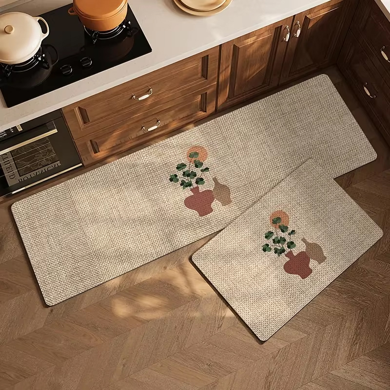 พรมปูพื้นห้องครัว พรมดูดซับน้ำ - Commercial Kitchen Non Slip Flooring บทวิจารณ์และราคา