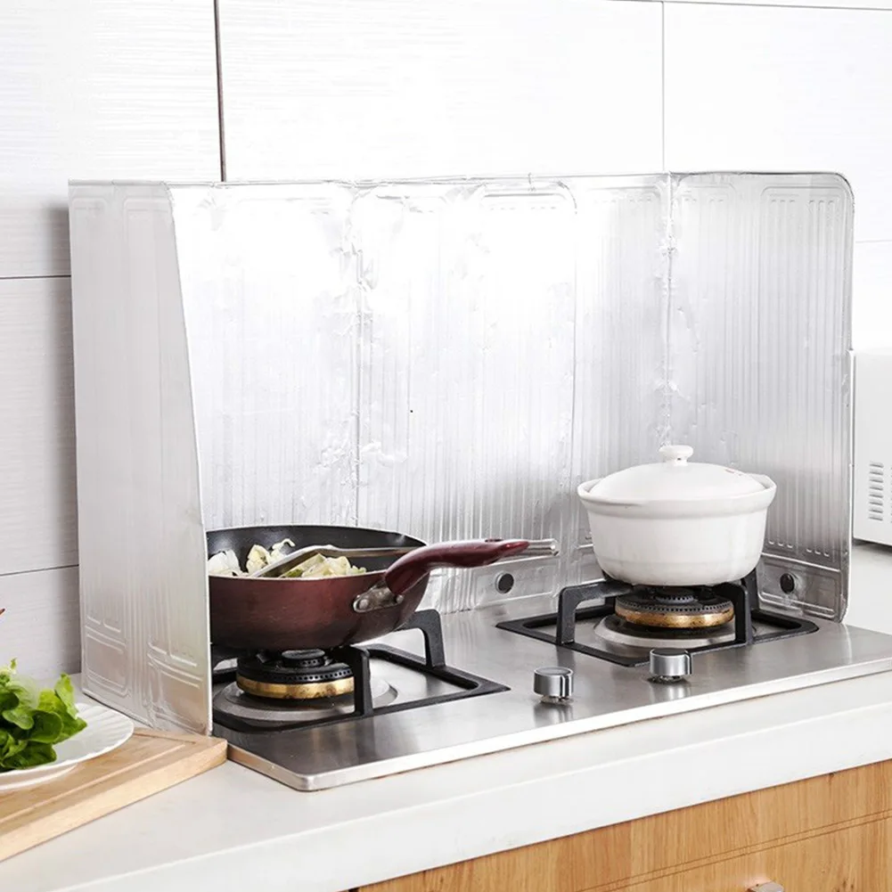 แผ่นกั้นเตาแก๊สห้องครัวแผ่นอลู - Commercial Kitchen Stove บทวิจารณ์และราคา
