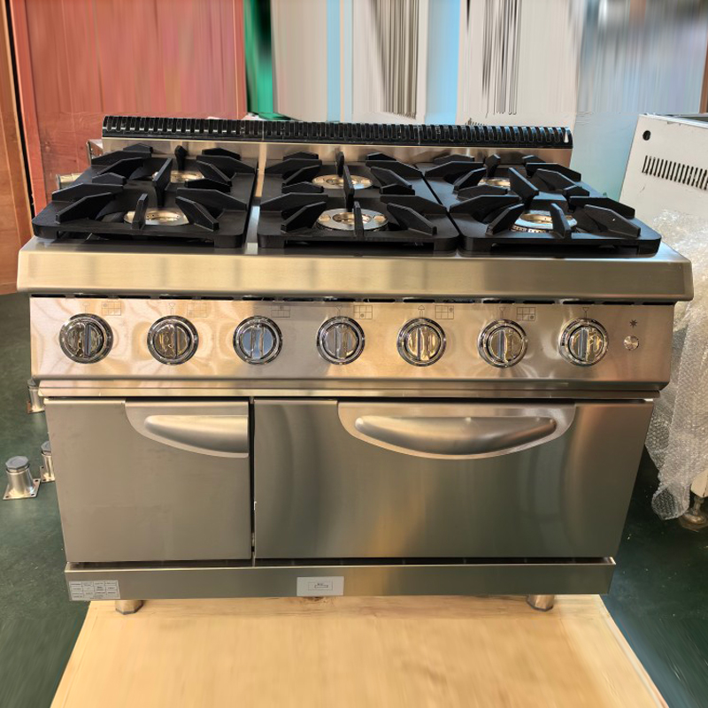 เตาแก๊สเชิงพาณิชย์ สเตนเลสสตีล - Commercial Kitchen Stove บทวิจารณ์และราคา