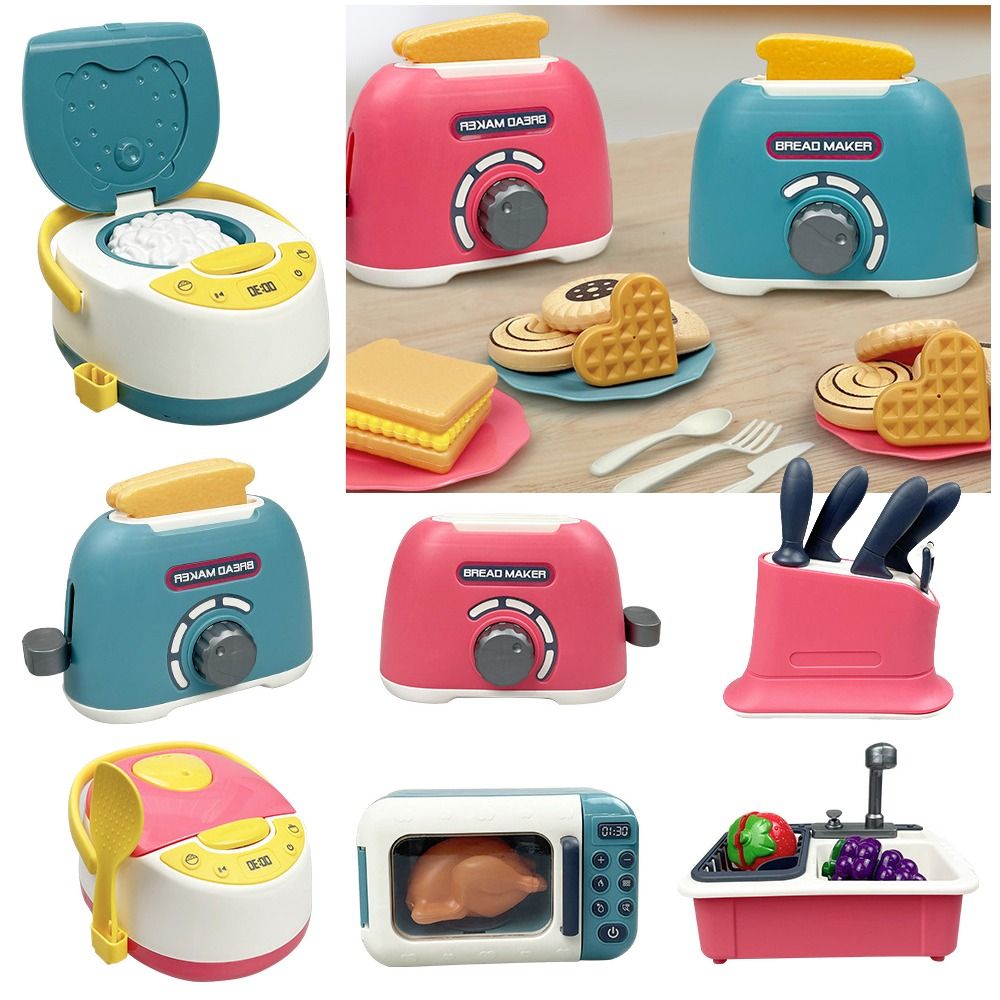 หลากสีเด็กทำอาหารเพลย์เซ็ตเตาแ - Commercial Kitchen Stove บทวิจารณ์และราคา