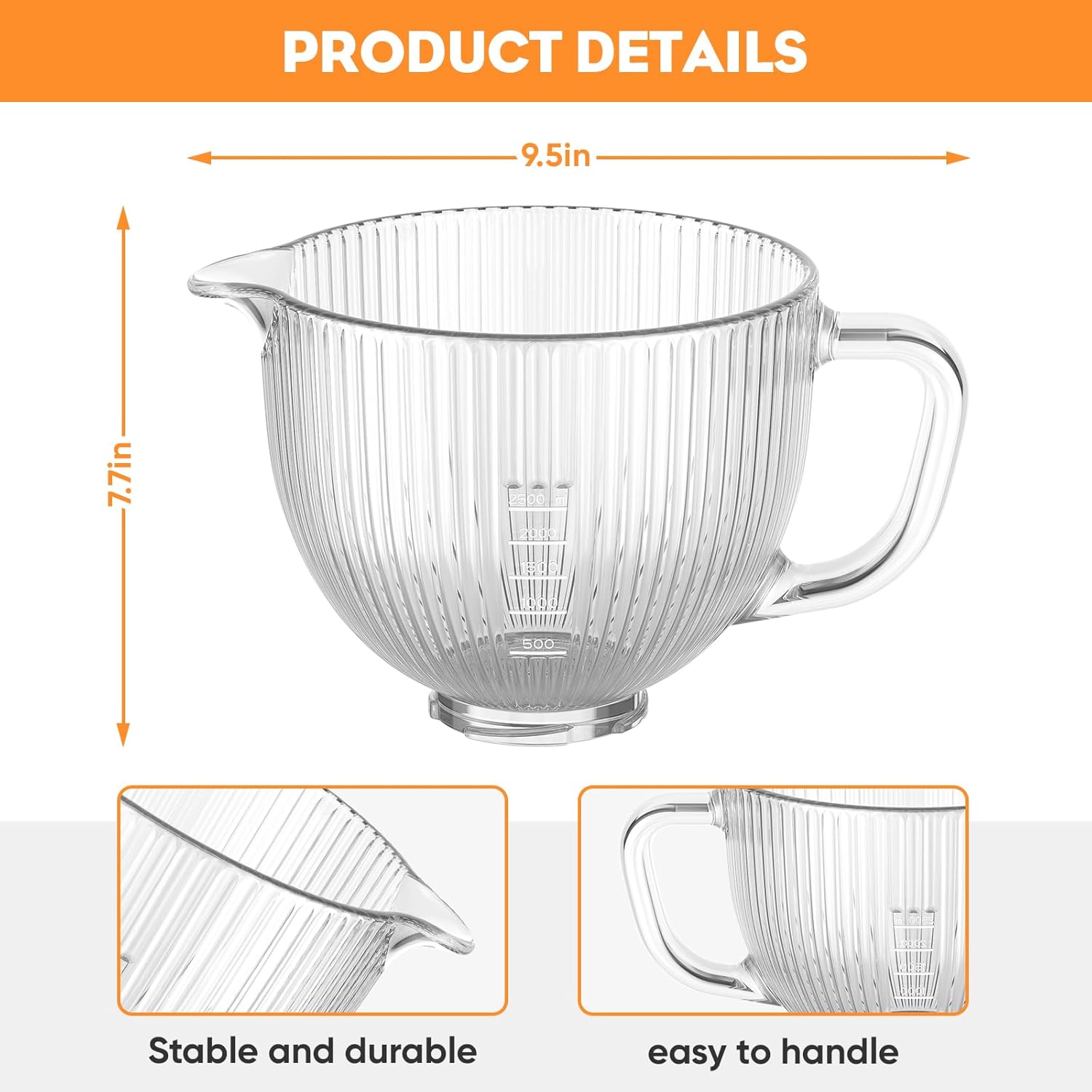 GVODE ชามแก้วสําหรับ Kitchenai - Commercial Kitchenaid บทวิจารณ์และราคา