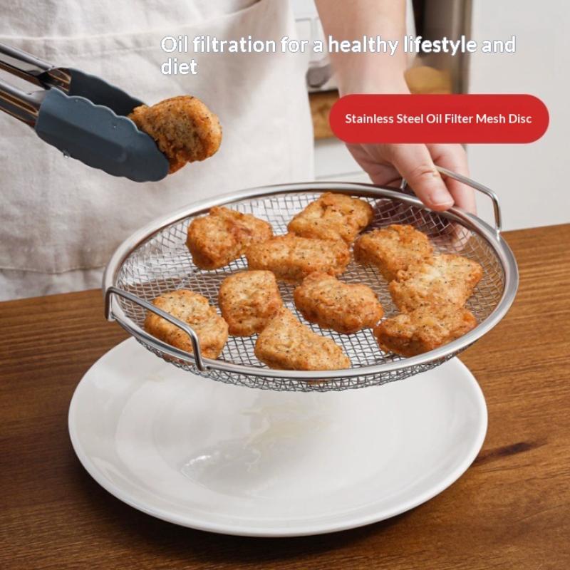 ตะกร้ากรองน้ำมันสแตนเลสแบบใช้ซ - Commercial Kitchen Oil Filter บทวิจารณ์และราคา