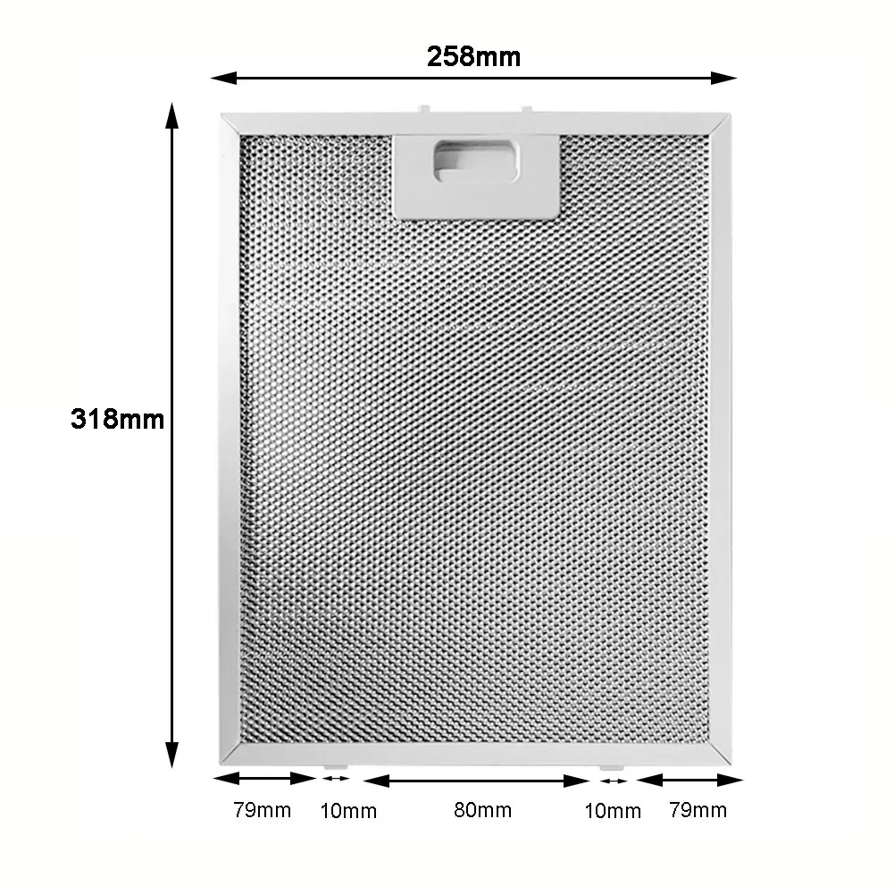 2PCS เครื่องดูดควันตัวกรองตาข่ - Commercial Kitchen Oil Filter บทวิจารณ์และราคา