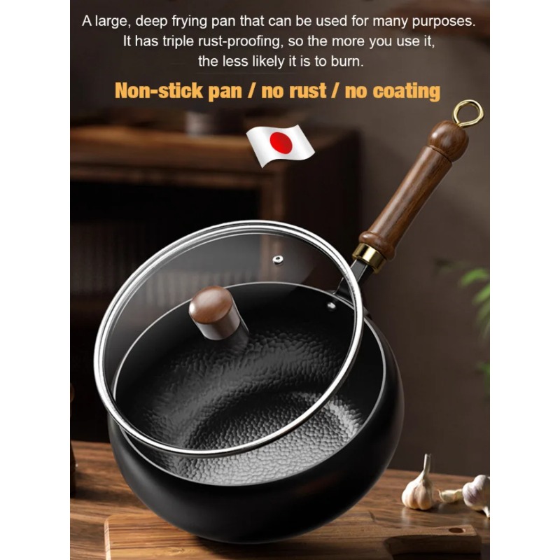 หม้อเหล็กทำมือแบบไม่เคลือบ หม้ - Commercial Kitchen Stove บทวิจารณ์และราคา