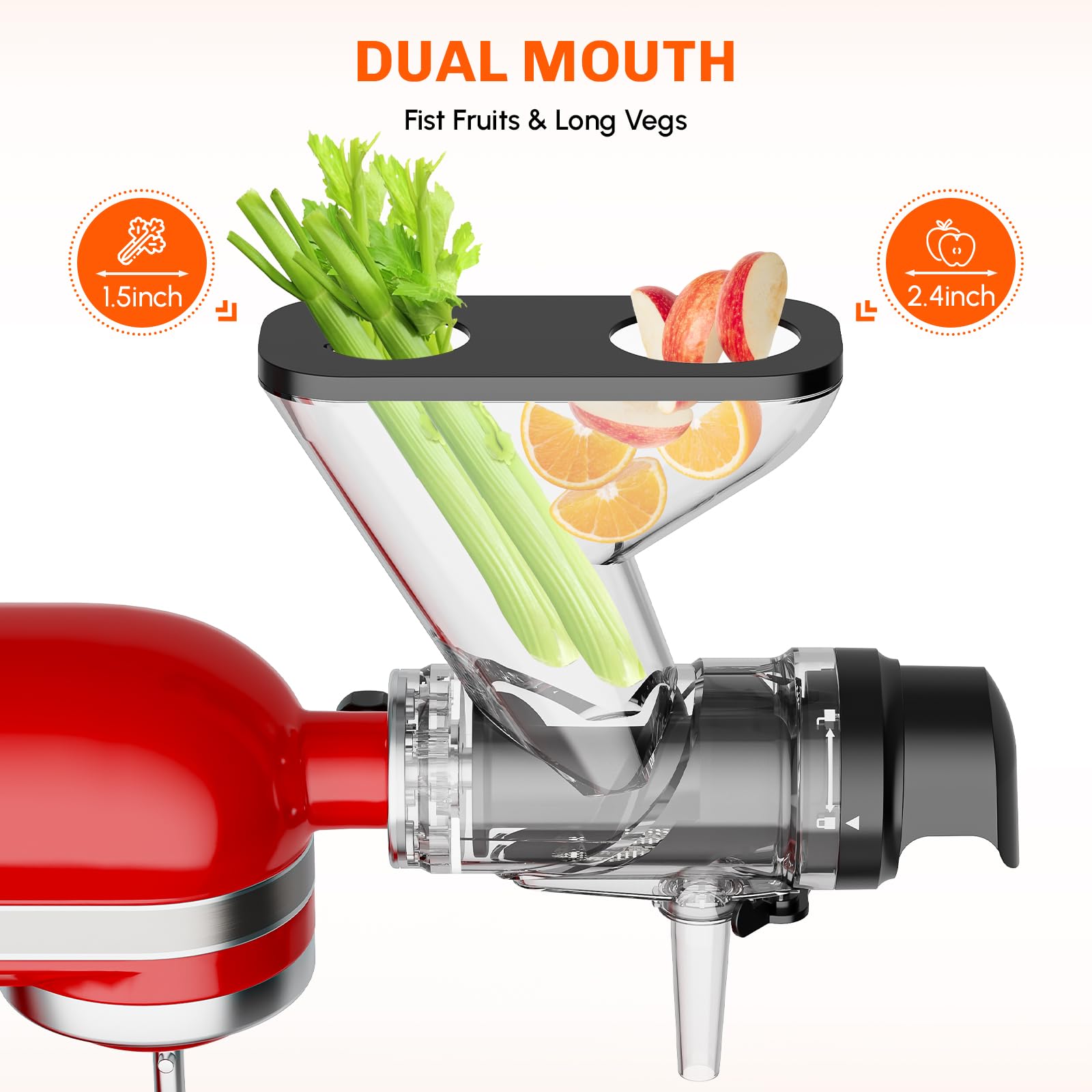 อุปกรณ์เสริมเครื่องคั้นน้ำผลไม - Commercial Kitchenaid บทวิจารณ์และราคา