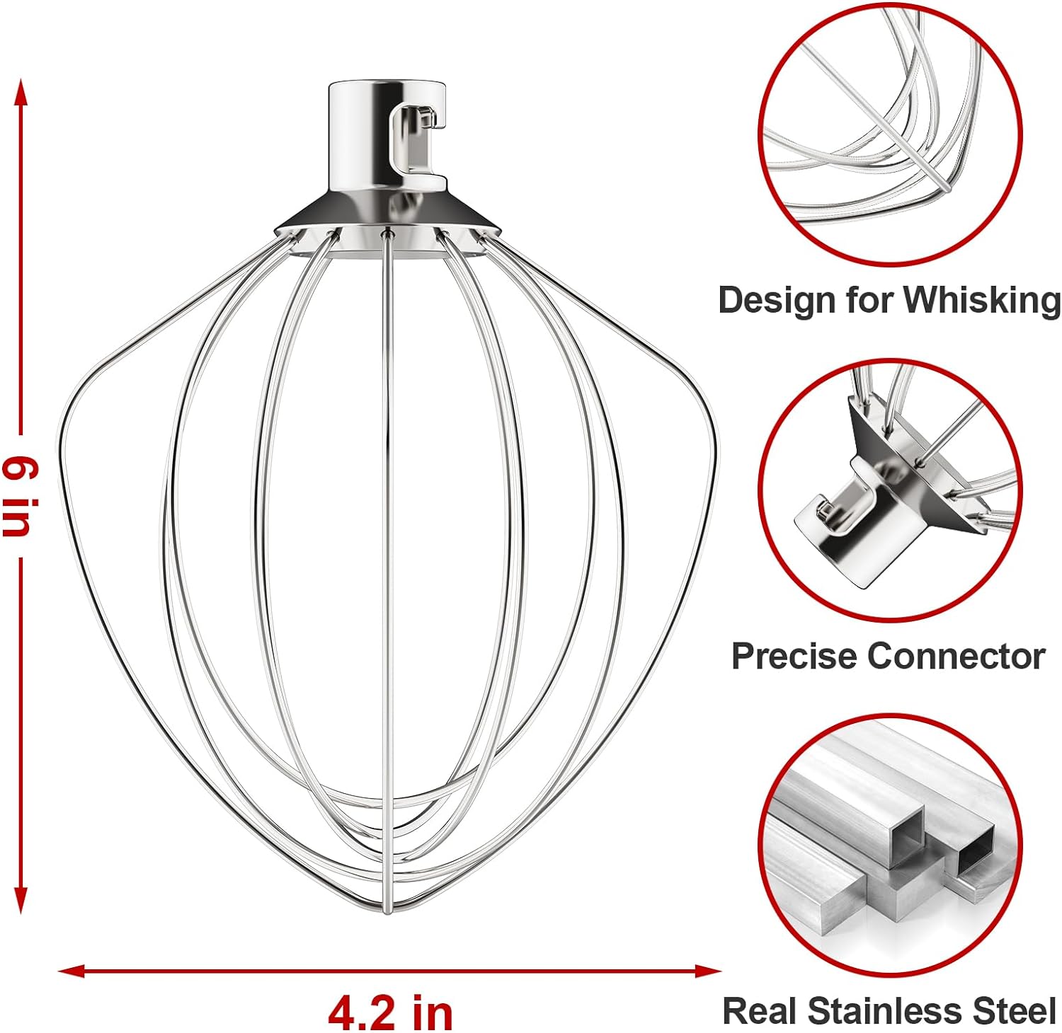 เปลี่ยน K45WW สแตนเลส 6-Wire W - Commercial Kitchenaid บทวิจารณ์และราคา