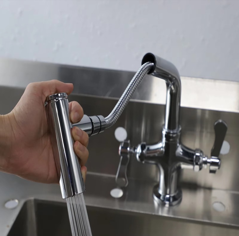 ก๊อกน้ำอ่างล้างจานสำหรับครัวกล - Commercial Kitchen Double Sink บทวิจารณ์และราคา